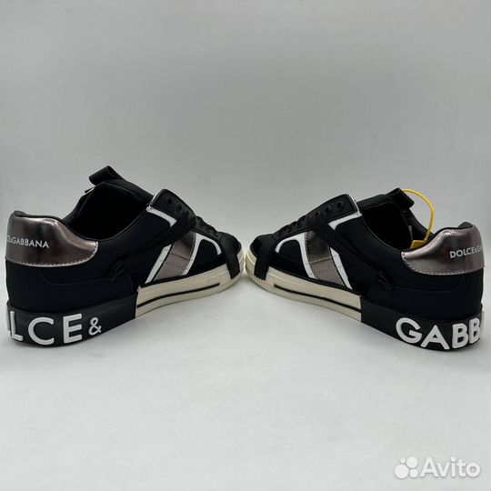 Кроссовки долче gabbana 36/40 черные