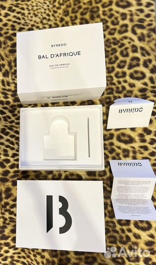 Коробка Byredo африканский бал 100 мл