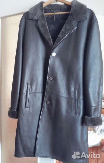 Дубленка натуральная мужская 56-58