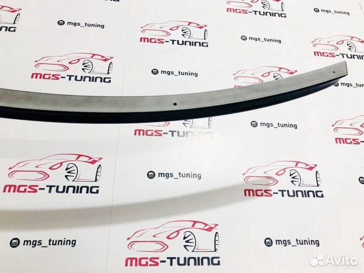 Cпойлер на Mercedes CLS w219 Черный (Тайвань)