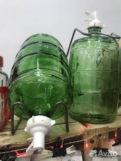 Бутыль 10л с подставкой