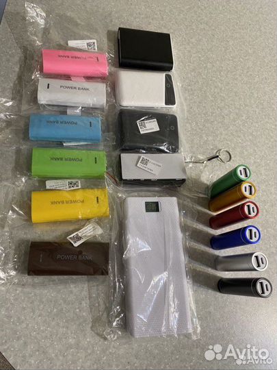 Повербанк разной ёмкости