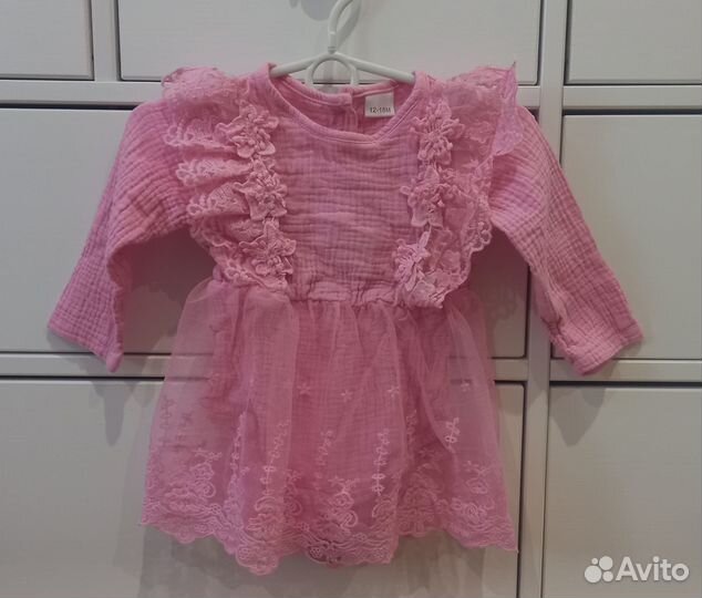 Платье боди для девочки