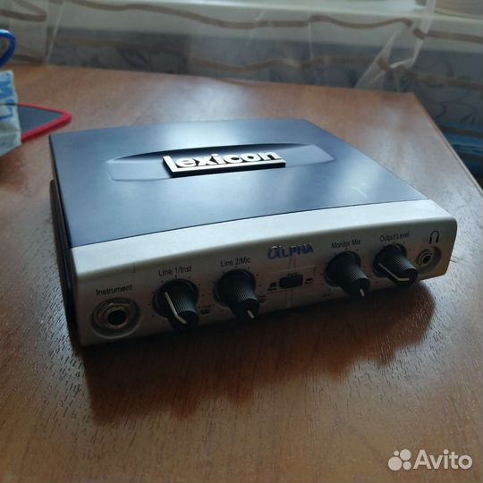Звуковая карта lexicon alpha