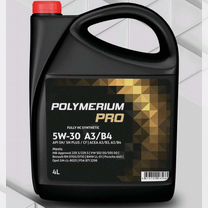 Моторное масло Polymerium PRO 5W-30 Синтетика 4 л