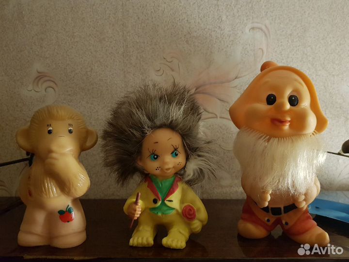 Резиновые игрушки СССР