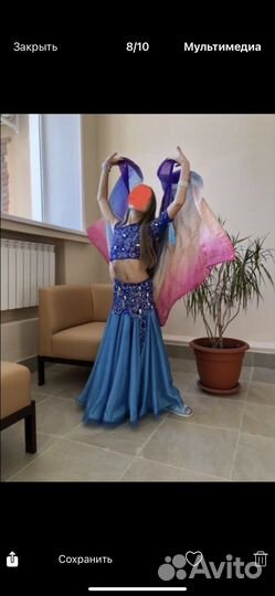 Костюм для восточного танца на девочку