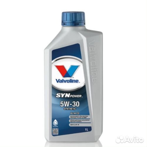 Масло valvoline synpower XL-III C3 5W30 (1л)