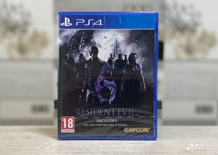 Resident Evil 6 (Новый Диск) Sony PS4 Русские Субт