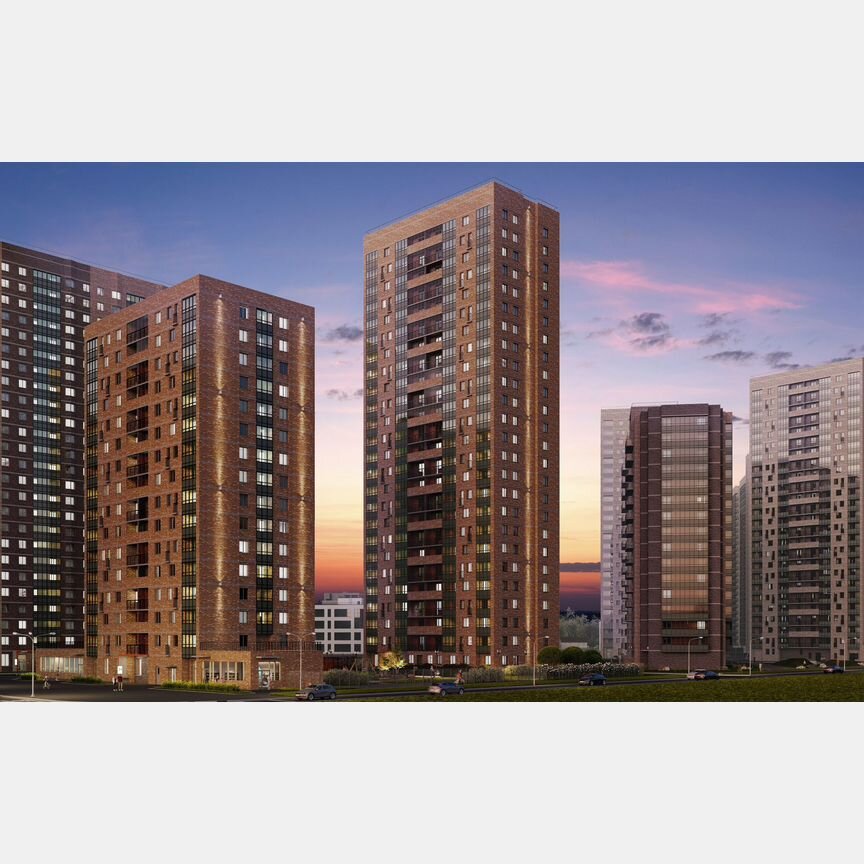 3-к. квартира, 73,9 м², 11/27 эт.