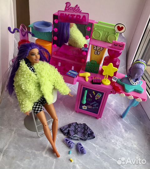 Набор барби barbie Vanity путешествия врач спа