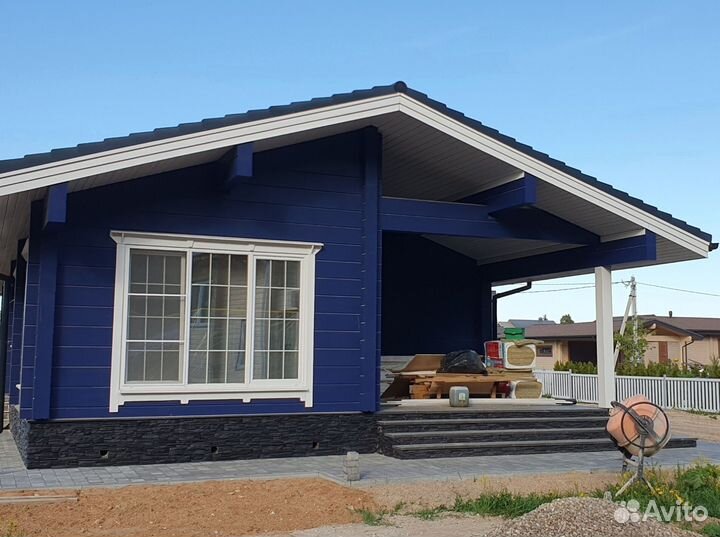 Домокомплект из клееного бруса, ель, 185 на 230