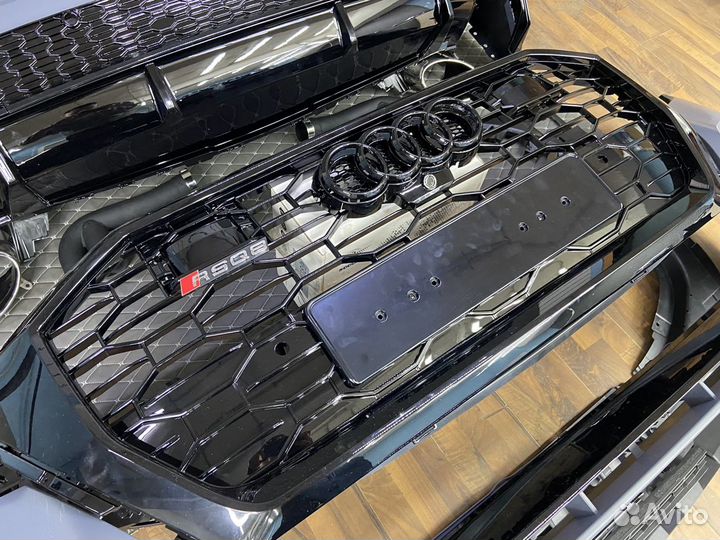 Обвес Audi Q8 стиль RS полный комплект в сборе