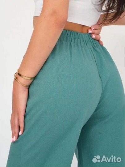 Льняные брюки женские 48 50