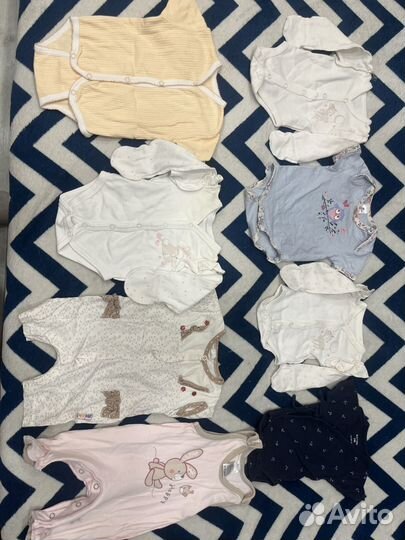 Вещи пакетом на девочку от 56
