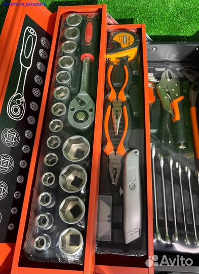 Набор инструментов 85предметов мелл.кейс (Арт.34790)