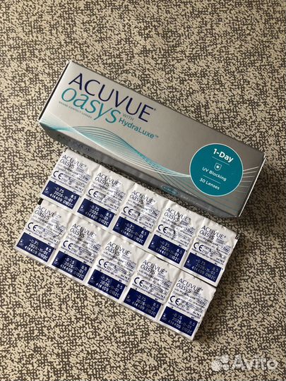 Линзы Acuvue oasys и Alcon