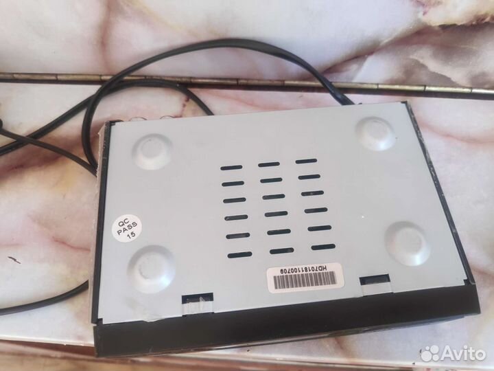 Цифровая тв приставка ресивер на запчасти
