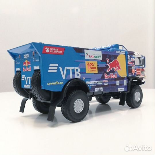 Авто легенды СССР грузовики ралли №1камаз-43509 (2