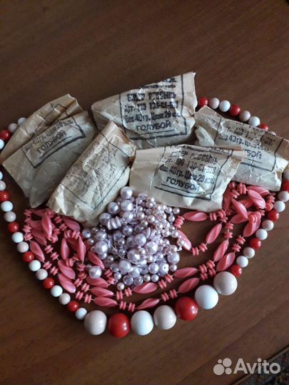 Бисер, бусы, бусины для творчества