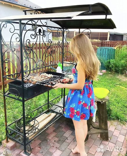 Кованый мангал