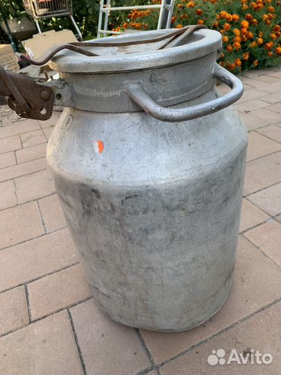 Фляга алюминиевая бу 40л