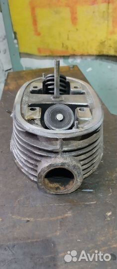 Левая головка цилиндра мотоцикла Урал