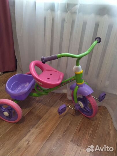 Детский трехколесный велосипед бу