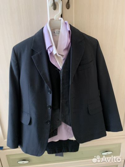 Школьный костюм для мальчика 128