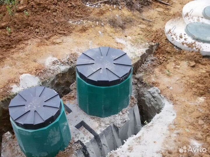 Подземная емкость / установка септика под ключ