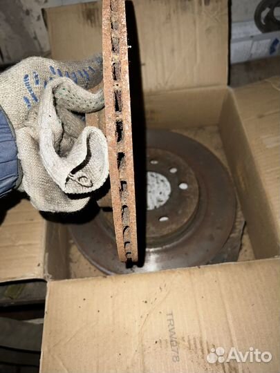 Тормозные диски задние volkswagen t5