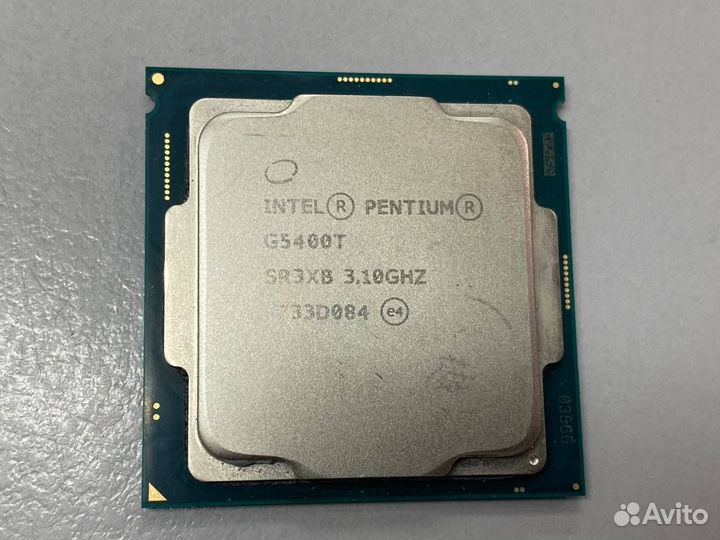 Socket 1151-v2 Intel Pentium Gold G5400T 3.1GHz