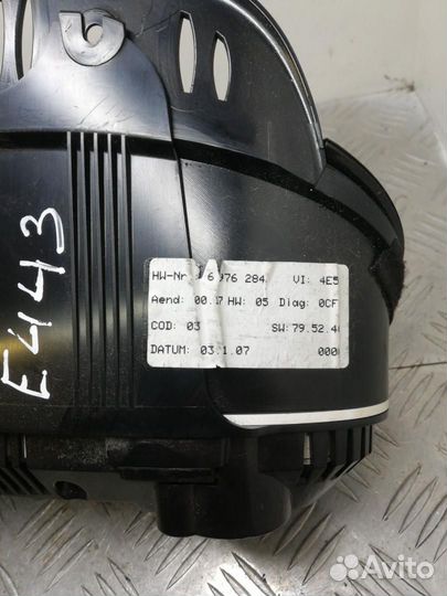 Панель приборов (щиток) BMW X5 E70 2008 9170272