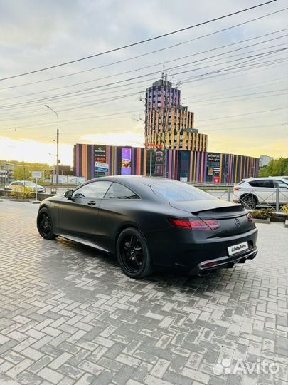 Mercedes-Benz S-класс AMG 4.0 AT, 2018, 87 000 км