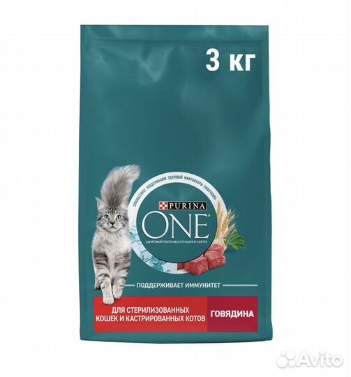 Сухой корм Purina One 3 кг