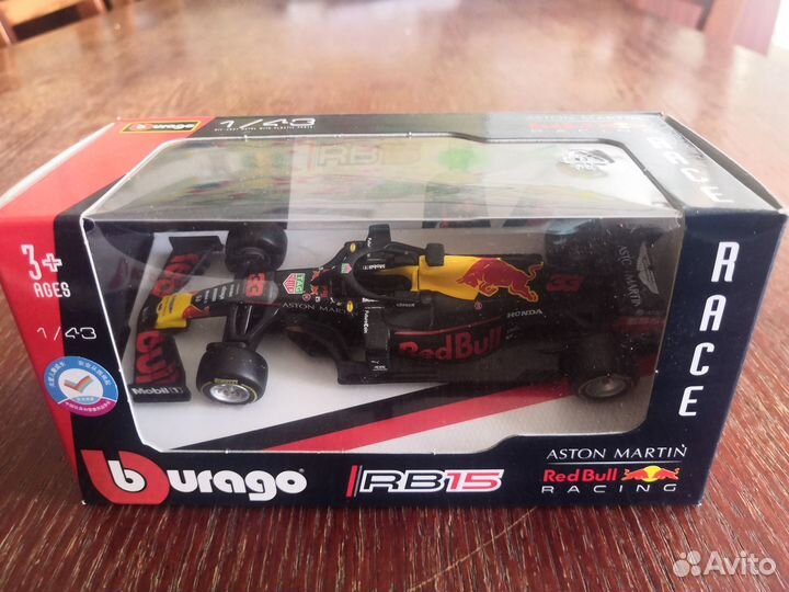 Модели formula 1 Red Bull 1 43 Bburago