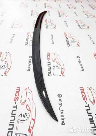 Спойлер на BMW X4 series F26 M-Style Карбон