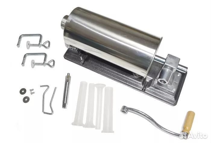 Шприц колбасный на 4 кг горизонтальный