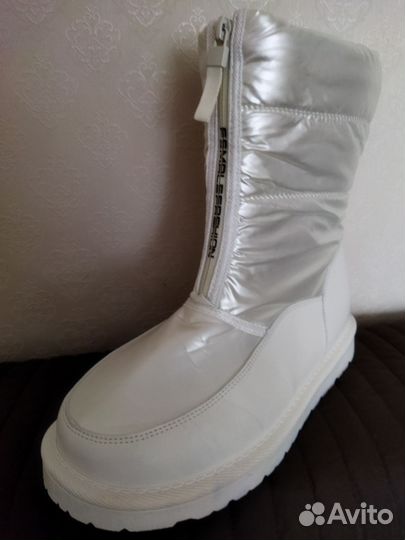 Сапоги женские дутики 40 размер стелька 26 см