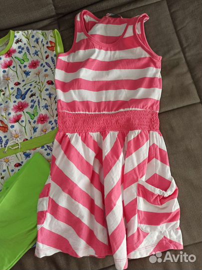 Вещи пакетом на девочку р.128