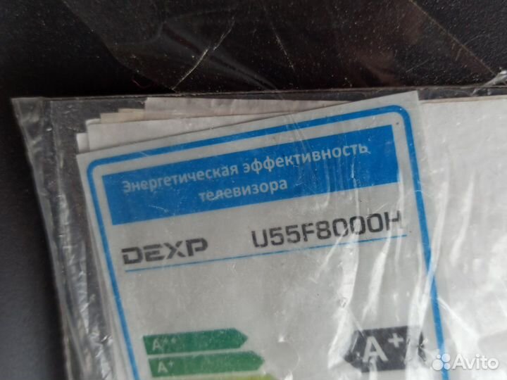 Телевизор dexp 55