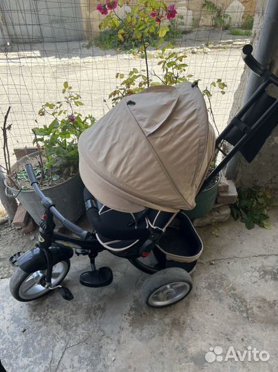 Велосипед с родительской ручкой