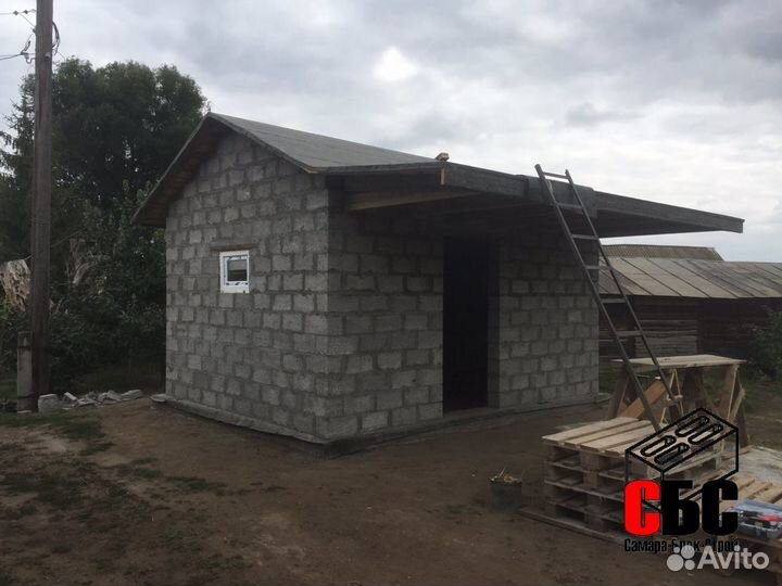 Блоки керамзитобетонные