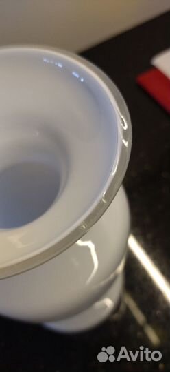 Ваза до 1917 г двухслойное стекло Ключинский завод