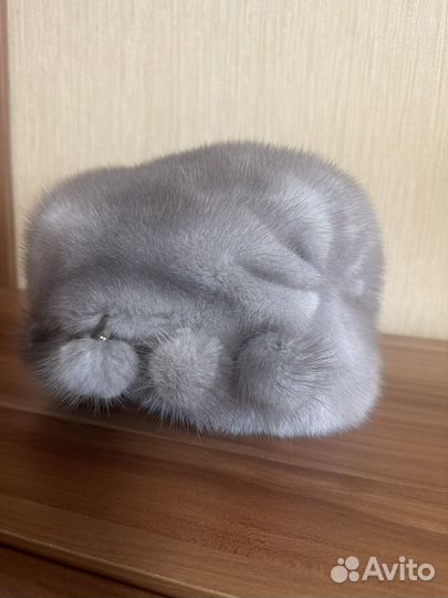 Шапка норковая женская