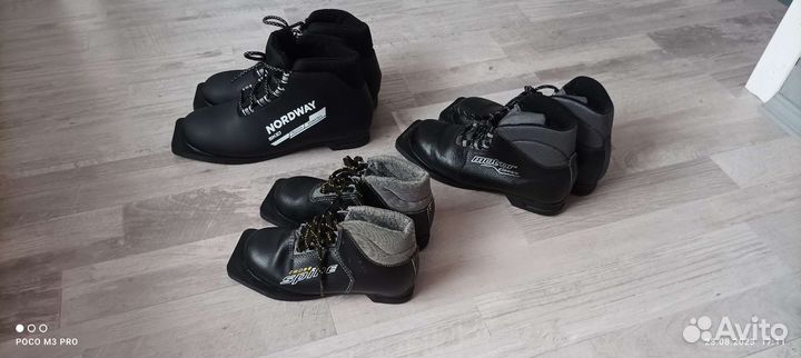 Обувь, лыжная обувь, рукзак, куртка и шуба, лыжи