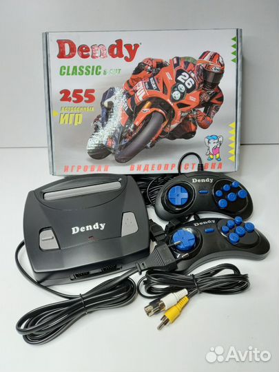 Игровая приставка dendy 255 встроенных игр