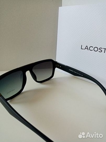 Солнцезащитные очки Lacoste polarized голубые с гр