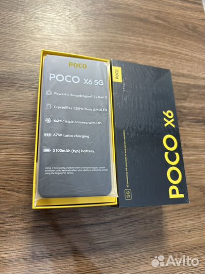 Xiaomi Poco X6, 12/512 ГБ