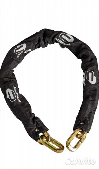 Цепь с замком противоугонная сталь 10 мм, 100 см